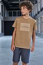 Camiseta em meia malha 97851 Johnny Fox Teen Menino Camiseta em meia malha 97851 Johnny Fox Teen Menino