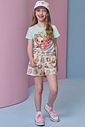 Boné em sarja 94682 Infanti Infantil Menina