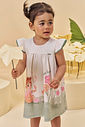 Vestido em malha fresh 96068 Kukiê Bebê Menina Vestido em malha fresh 96068 Kukiê Bebê Menina
