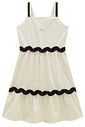 Vestido em linho 98890 Vic Teen Menina Vestido em linho 98890 Vic Teen Menina