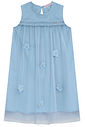 Vestido em tule com elastano 96515 Kukiê Infantil Menina