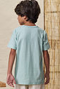 Camiseta em meia malha flamê 99606 LucBoo Infantil Menino