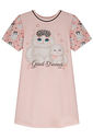 Camisola em meia malha (acompanha máscara) 94250 Kukiê Infantil Menina