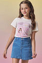 Blusa em meia malha 94587 Vic Teen Menina