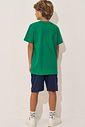Camiseta em meia malha 97808 Johnny Fox Teen Menino Camiseta em meia malha 97808 Johnny Fox Teen Menino