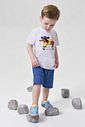 Camiseta em meia malha 95428 Johnny Fox Teen Menino