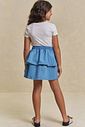 Saia em jeans arkansas 94389 Lilimoon Teen Menina