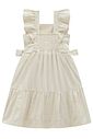 Vestido em blend de linho bordado 96590 Infanti Infantil Menina Vestido em blend de linho bordado 96590 Infanti Infantil Menina