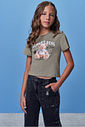 Blusa em meia malha 97939 Vic Teen Menina Blusa em meia malha 97939 Vic Teen Menina