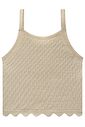 Regata em tricot 100% algodão 94789 Infanti Infantil Menina Regata em tricot 100% algodão 94789 Infanti Infantil Menina