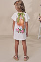 Vestido em malha fresh 93225 Infanti Infantil Menina
