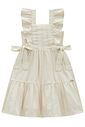 Vestido em blend de linho bordado 96590 Infanti Infantil Menina Vestido em blend de linho bordado 96590 Infanti Infantil Menina