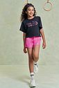Shorts em nylon 96473 Lilimoon Teen Menina Shorts em nylon 96473 Lilimoon Teen Menina