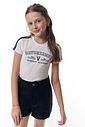 Blusa em canelado liz 95193 Vic Teen Menina Blusa em canelado liz 95193 Vic Teen Menina