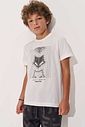 Camiseta em meia malha 97792 Johnny Fox Teen Menino Camiseta em meia malha 97792 Johnny Fox Teen Menino