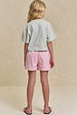 Conjunto de blusa em meia malha e short saia em sarja com elastano 96313 Lilimoon Teen Menina Conjunto de blusa em meia malha e short saia em sarja com elastano 96313 Lilimoon Teen Menina