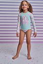 Trio de biquíni e blusa em malha UV dry com proteção UV 50+ 93170 Infanti Infantil Menina Trio de biquíni e blusa em malha UV dry com proteção UV 50+ 93170 Infanti Infantil Menina