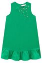 Vestido em viscolinho sarjado 98658 Kukiê Infantil Menina