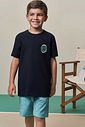 Camiseta em meia malha 98412 LucBoo Infantil Menino