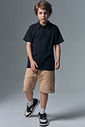 Camisa polo em meia malha 94871 Johnny Fox Teen Menino