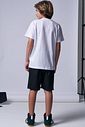 Bermuda em nylon hydronatic supersoft com elastano 96374 Johnny Fox Teen Menino Bermuda em nylon hydronatic supersoft com elastano 96374 Johnny Fox Teen Menino
