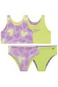 Conjunto de biquíni reversível em malha UV Dry com proteção UV 50+ 99408 Lilimoon Teen Menina Conjunto de biquíni reversível em malha UV Dry com proteção UV 50+ 99408 Lilimoon Teen Menina