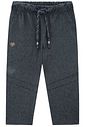 Calça skinny em cotton jeans com elastano 90663 Johnny Fox Bebê Menino