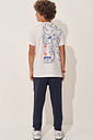 Camiseta em meia malha 97596 Johnny Fox Teen Menino Camiseta em meia malha 97596 Johnny Fox Teen Menino