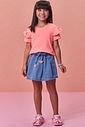 Blusa em meia malha 99405 Infanti Infantil Menina