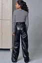 Calça wide leg em couro sintético 90347 Lilimoon Teen Menina Calça wide leg em couro sintético 90347 Lilimoon Teen Menina