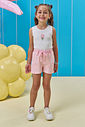 Conjunto de regata em canelado liz e shorts em moletom sem pelúcia 95086 Kukiê Infantil Menina Conjunto de regata em canelado liz e shorts em moletom sem pelúcia 95086 Kukiê Infantil Menina