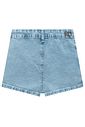 Short saia em jeans com elastano 98603 Lilimoon Teen Menina