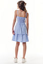 Vestido em tricoline com elastano 92709 Vic Teen Menina