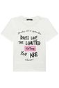 Camiseta comfy em meia malha 94891 Lilimoon Teen Menina Camiseta comfy em meia malha 94891 Lilimoon Teen Menina