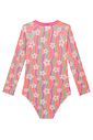 Maiô em malha UV dry com proteção UV 50+ 95674 Infanti Infantil Menina Maiô em malha UV dry com proteção UV 50+ 95674 Infanti Infantil Menina