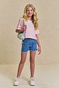 Shorts em jeans arkansas 94392 Lilimoon Teen Menina Shorts em jeans arkansas 94392 Lilimoon Teen Menina