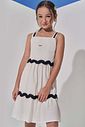 Vestido em linho 98890 Vic Teen Menina Vestido em linho 98890 Vic Teen Menina