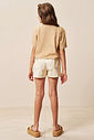 Shorts em sarja com elastano 92678 Vic Teen Menina Shorts em sarja com elastano 92678 Vic Teen Menina