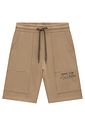 Bermuda em molevisco com elastano 97020 Johnny Fox Teen Menino