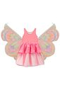 Fantasia de borboleta em malha UV e tule. 97391 Infanti Infantil Menina Fantasia de borboleta em malha UV e tule. 97391 Infanti Infantil Menina