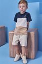Conjunto de camiseta em meia malha e bermuda em linho santorine com elastano 99410 Johnny Fox Teen Menino Conjunto de camiseta em meia malha e bermuda em linho santorine com elastano 99410 Johnny Fox Teen Menino