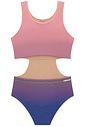 Maiô em malha UV Dry com proteção UV 50+ 92869 Lilimoon Teen Menina Maiô em malha UV Dry com proteção UV 50+ 92869 Lilimoon Teen Menina
