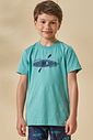 Camiseta em meia malha 95647 LucBoo Infantil Menino Camiseta em meia malha 95647 LucBoo Infantil Menino