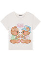 Blusa em meia malha. Acompanha kits pulseiras 93433 Infanti Infantil Menina Blusa em meia malha. Acompanha kits pulseiras 93433 Infanti Infantil Menina