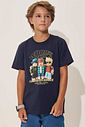 Camiseta em meia malha 97595 Johnny Fox Teen Menino