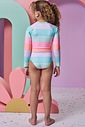 Maiô em malha UV dry com proteção UV 50+ 93164 Infanti Infantil Menina