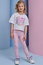 Blusa em meia malha 94596 Infanti Infantil Menina