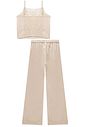 Conjunto de top e calça em linho santorini 99457 Lilimoon Teen Menina Conjunto de top e calça em linho santorini 99457 Lilimoon Teen Menina
