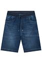 Bermuda em malha jeans trek com elastano 93370 Johnny Fox Teen Menino