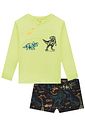 Conjunto de camiseta e sunga em malha UV dry com preoteção UV 50+ 92474 LucBoo Infantil Menino Conjunto de camiseta e sunga em malha UV dry com preoteção UV 50+ 92474 LucBoo Infantil Menino
